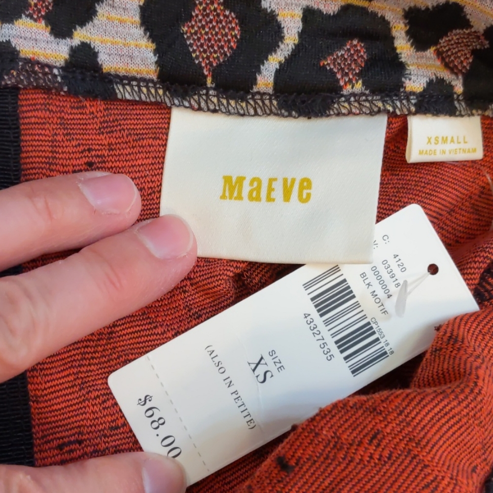 Maeve Leopard Print Pencil Skirt - Picture 4 of 8